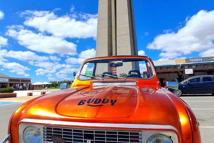 Cristo Rei & Südstrände : Private Renault 4L Tour mit Fortgeschrittener