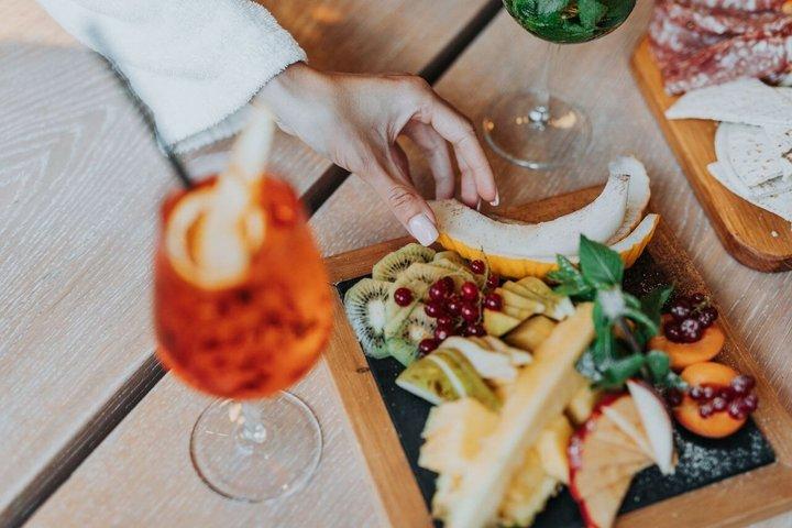 Termiske pool-indgange på Euroterme Bagno di Romagna med Aperitivo