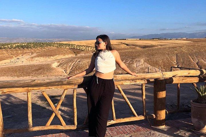 Agafay Desert Luxury Pool Lunch or Pool Dinner Show Private