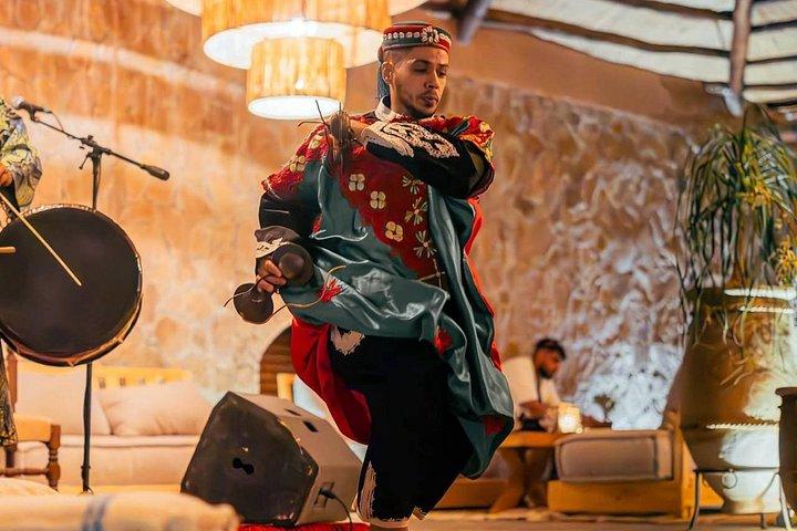 Agafay Desert Luxury Pool Lunch or Pool Dinner Show Private