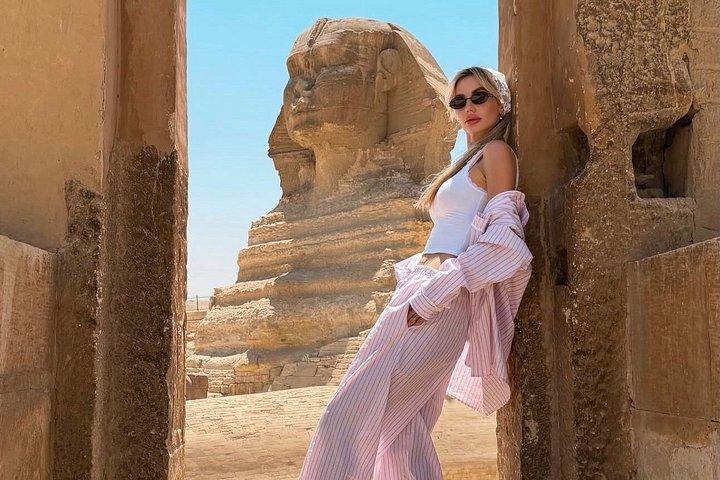 All-Inclusive Giza Pyramids, Queens’ Pyramids, Camel Ride & Lunch