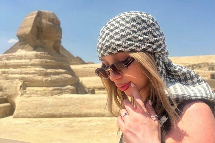 All-Inclusive Giza Pyramids, Queens’ Pyramids, Camel Ride & Lunch
