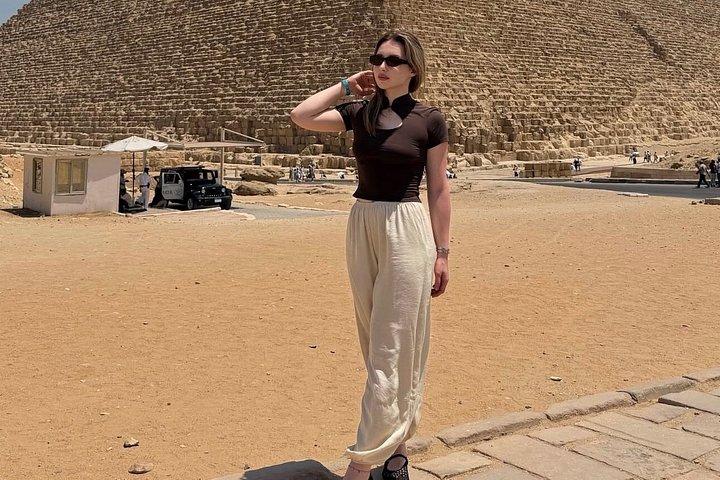All-Inclusive Giza Pyramids, Queens’ Pyramids, Camel Ride & Lunch