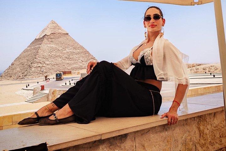 All-Inclusive Giza Pyramids, Queens’ Pyramids, Camel Ride & Lunch