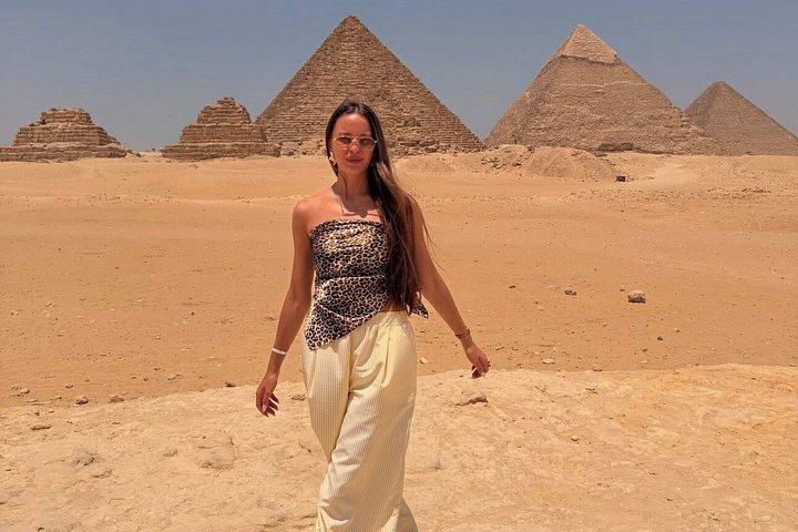 All-Inclusive Giza Pyramids, Queens’ Pyramids, Camel Ride & Lunch