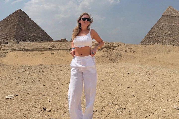 All-Inclusive Giza Pyramids, Queens’ Pyramids, Camel Ride & Lunch