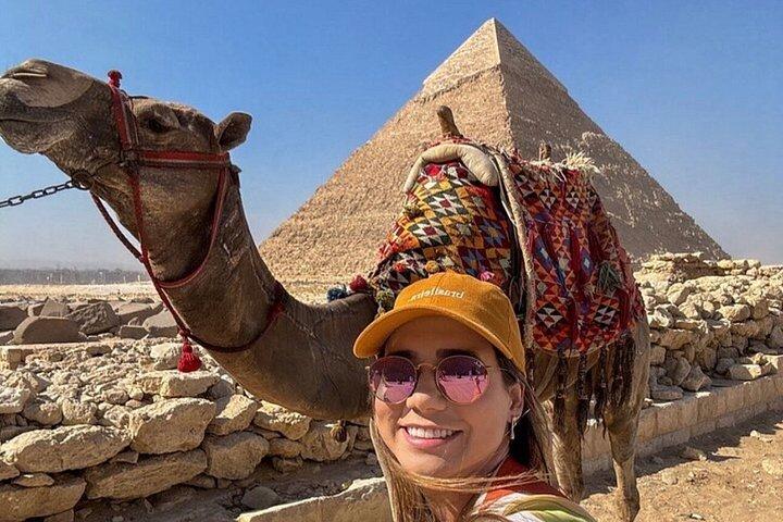 All-Inclusive Giza Pyramids, Queens’ Pyramids, Camel Ride & Lunch