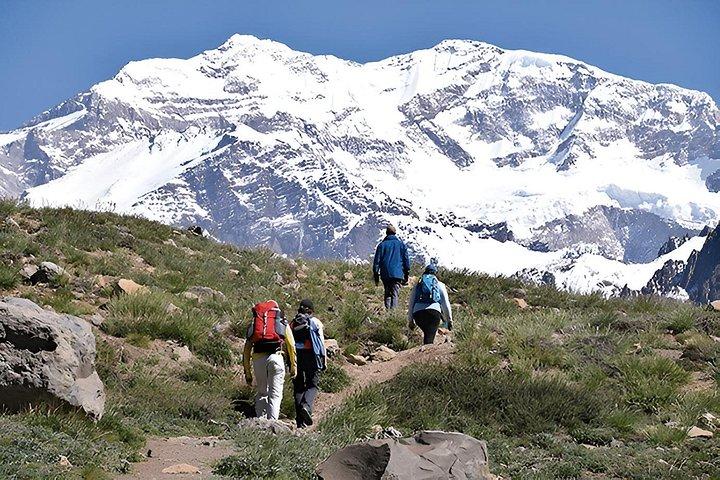 High mountain in the Andes private service