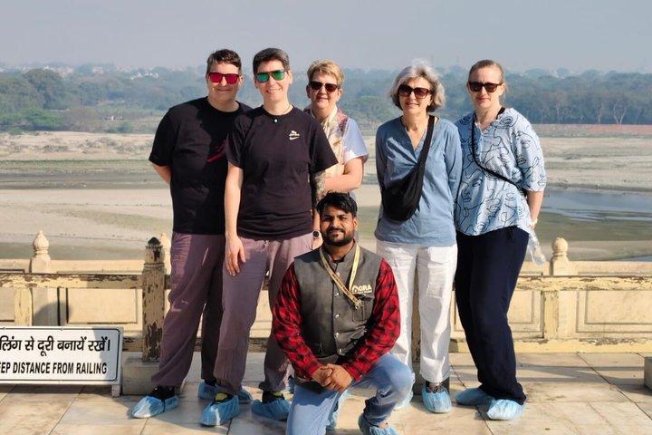 Taj Mahal & Agra Fort Ohne Anstehen Führung mit Optionen