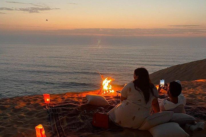 Timlaline Sunset Experience: Cave, Sandboarding, Quad & Dinner