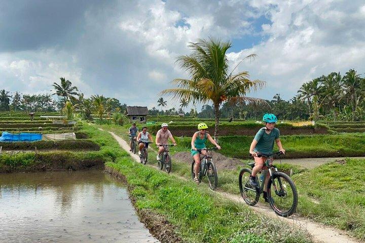 Excursion tout compris à Bali en descente à vélo avec visite du volcan