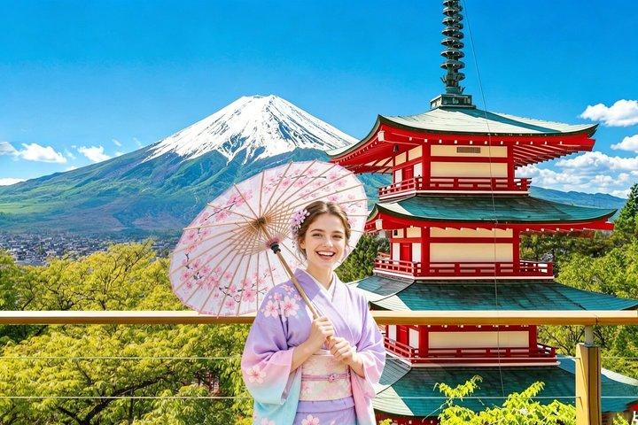 Desde Tokio: Excursión de un día completo al Monte Fuji