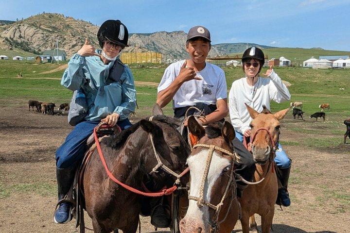 2 Day Gorkhi Terelj Tour Horse Riding, Hiking and Ger Stay