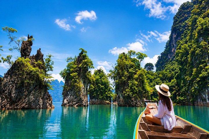 Khao Lak Cheow Lan Lake Day Trip with Longtail Boat and Lunch