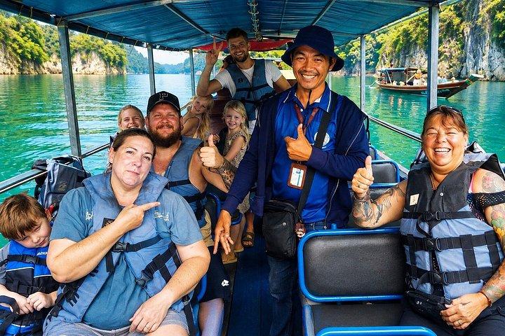 ロングテールボートと昼食付きカオラックチュウラン湖日帰り旅行