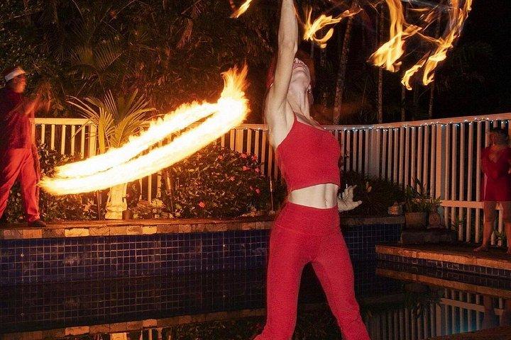 Fire Dance Class and Show for Groups in Waikiki
