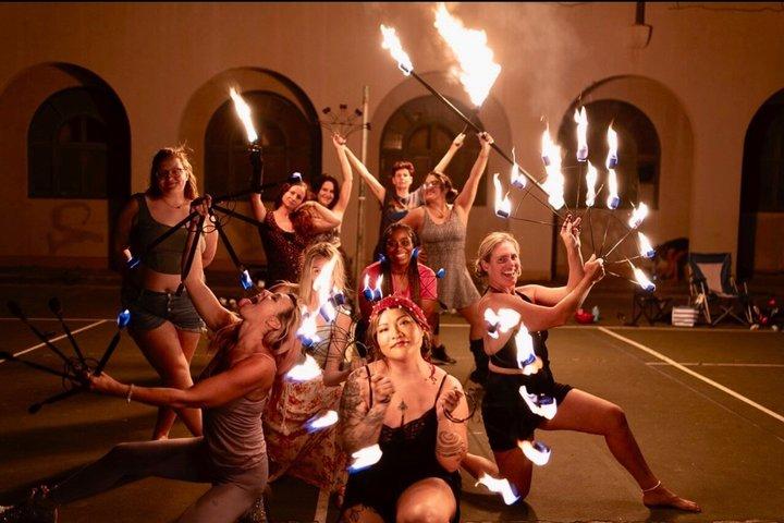 Fire Dance Class and Show for Groups in Waikiki