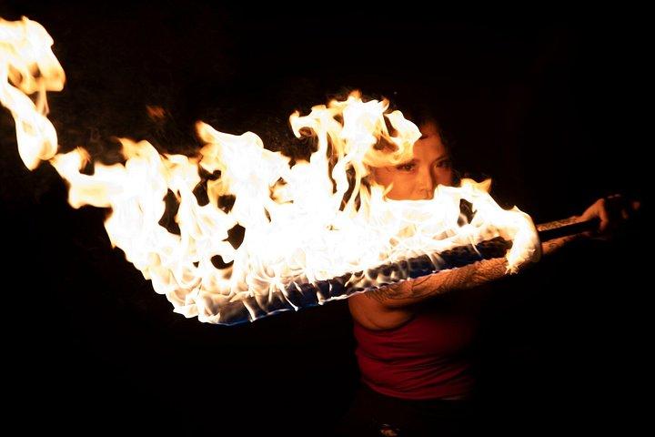 Fire Dance Class and Show for Groups in Waikiki