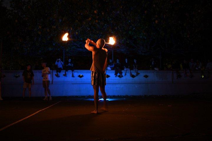 Fire Dance Class and Show for Groups in Waikiki