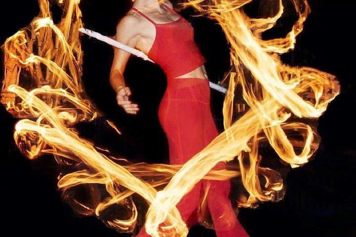 Fire Dance Class and Show for Groups in Waikiki