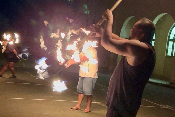 Fire Dance Class and Show for Groups in Waikiki