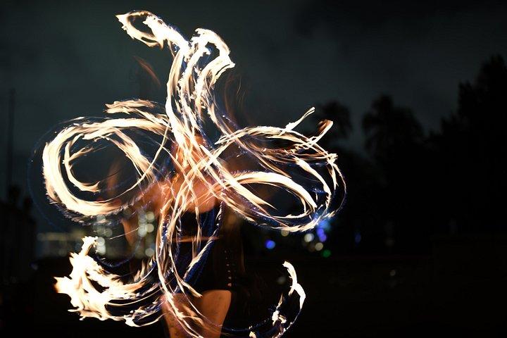 Fire Dance Class and Show for Groups in Waikiki