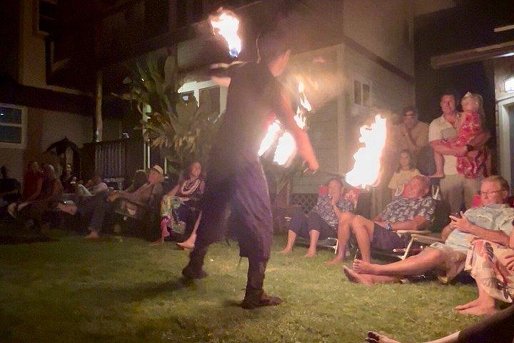Fire Dance Class and Show for Groups in Waikiki