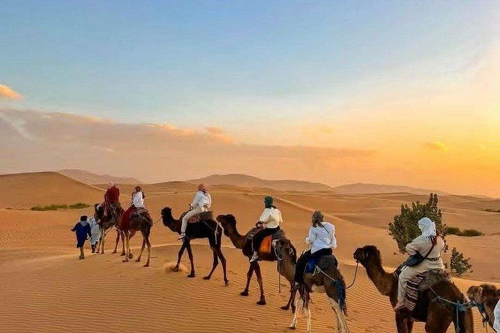 5-dages ørkentur fra Marrakech til Merzouga: Kameltrekking og ørkenlejr