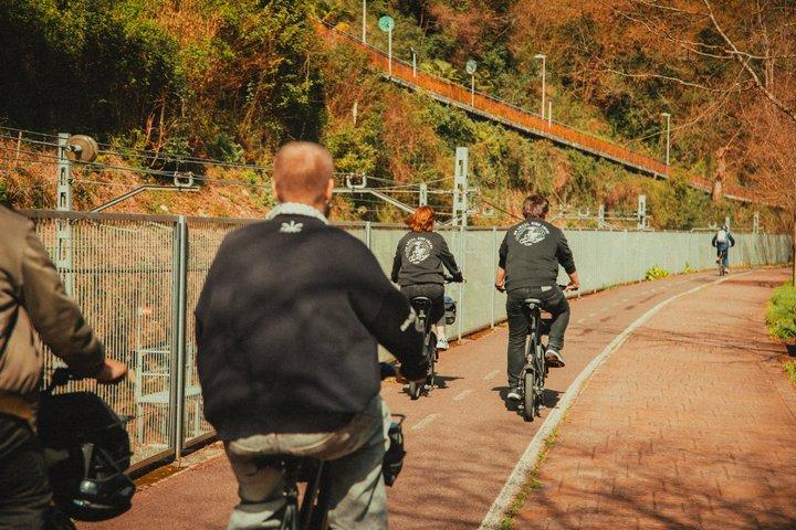 サンセバスチャンの小グループ電動自転車ツアー