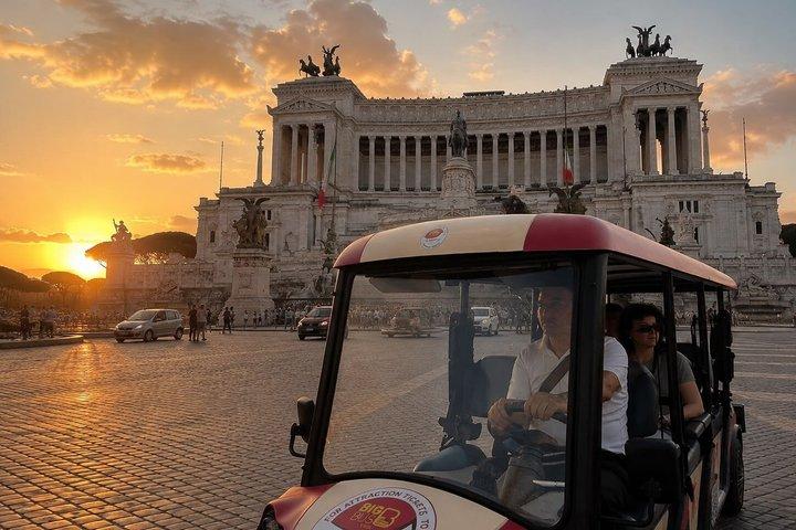 Rome: Golf Cart Panoramic City Tour
