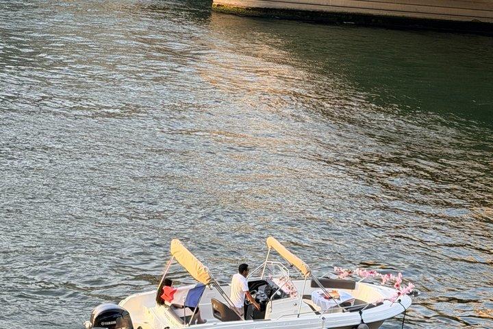 Crucero privado por el río Sena - Iluminación de la Torre Eiffel
