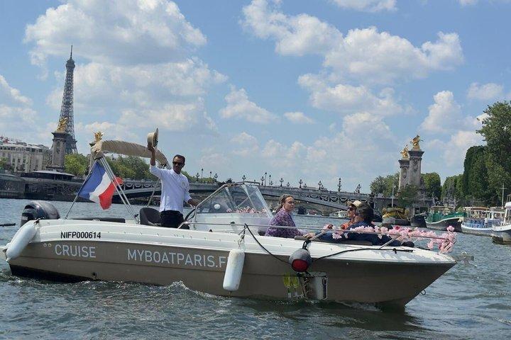 Crucero privado por el río Sena - Iluminación de la Torre Eiffel