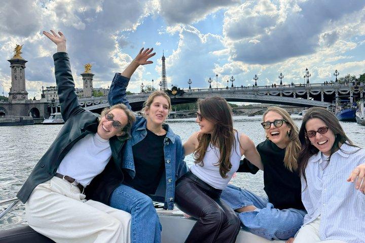 Crucero privado por el río Sena - Iluminación de la Torre Eiffel