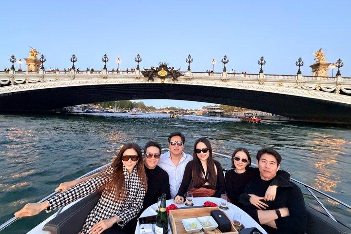 Crucero privado por el río Sena - Iluminación de la Torre Eiffel