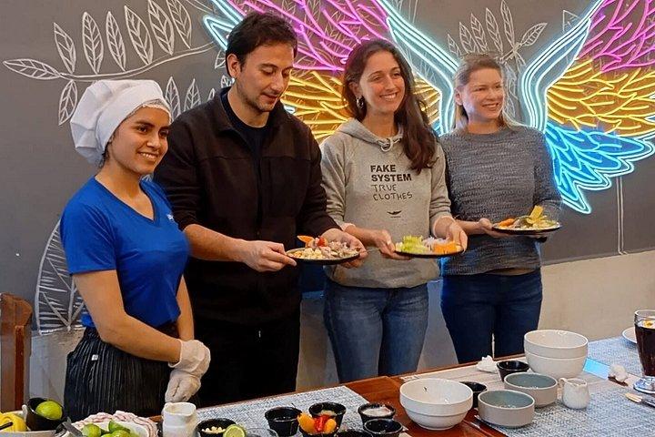Lima Food Tour with Ceviche, Pisco, and Grilled Chicken