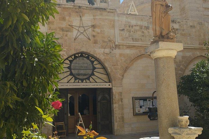 Explore Nativity Church, Baptism site and Jericho.Private Tour.