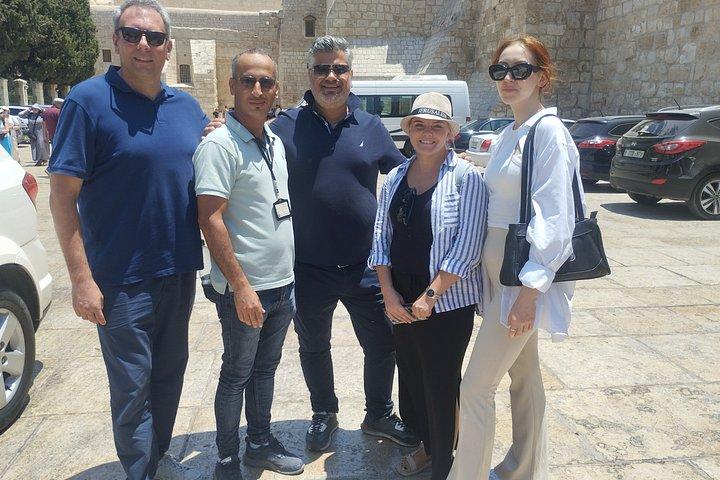 Explore Nativity Church, Baptism site and Jericho.Private Tour.
