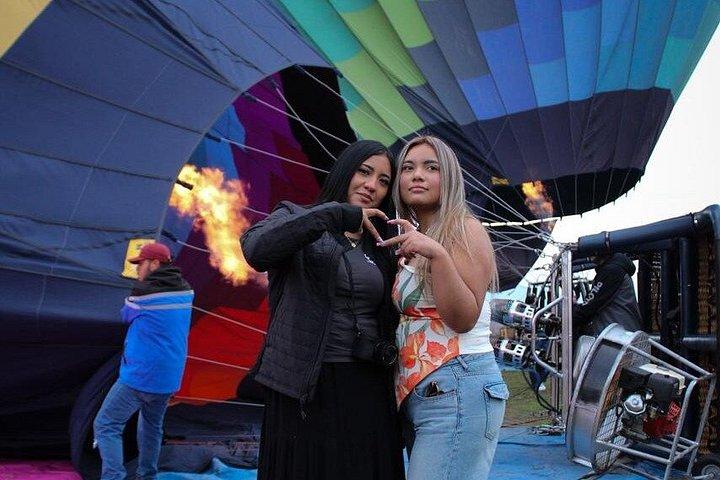 Eternal Experience : Balloon flight + breakfast + tour from CDMX