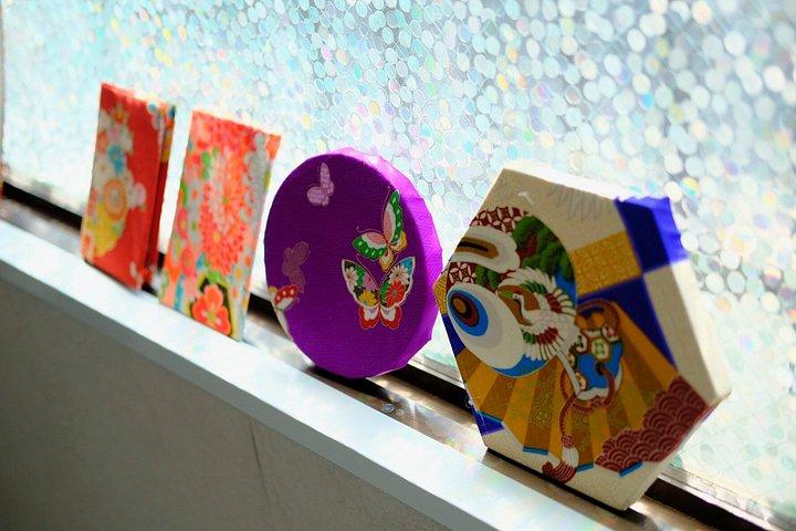 本物の着物クラフトアートワークショップ in 谷中東京