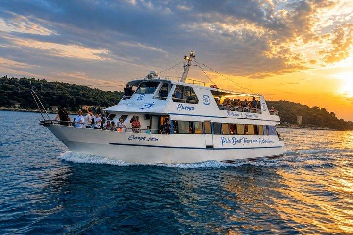 Dolphin Watching & Sunset Boat Tour With Drinks & optional Dinner