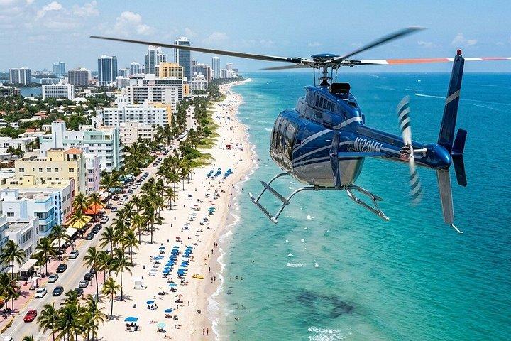 サウスマイアミビーチ空中ビューヘリコプターツアー