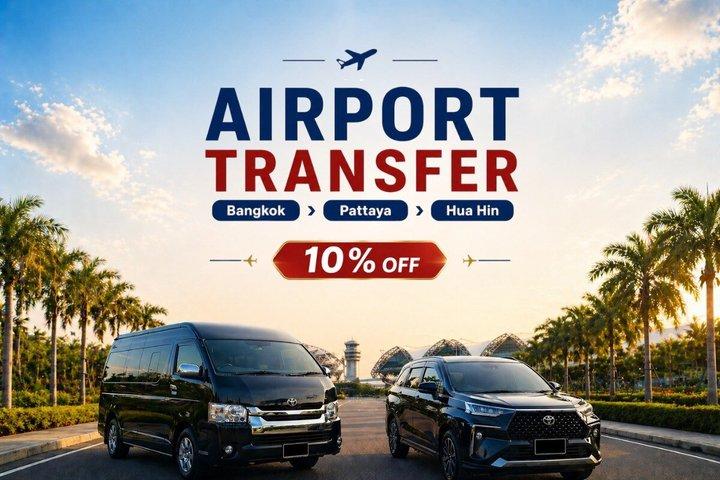 Bangkok Airport & Intercity Transfers by Spacious Private Vehicle