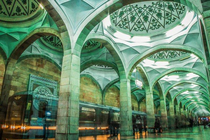 Tashkent Walking Tour Metro, Old City and Chorsu Bazaar