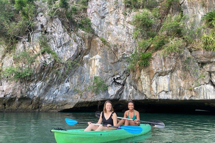 Cat Ba ,Full Day Boat Visiting Lan Ha Bay, Ha Long Bay