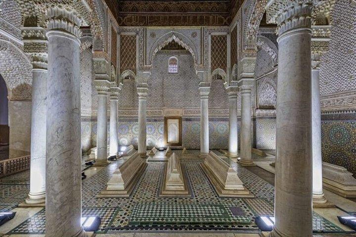 Marrakech : Palazzo Bahia, Tombe Saadiane & Medina