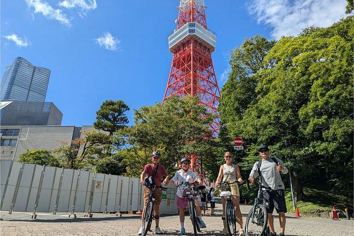 東京ガイド付きE-バイクツアー 隠れた通りや近所の様子