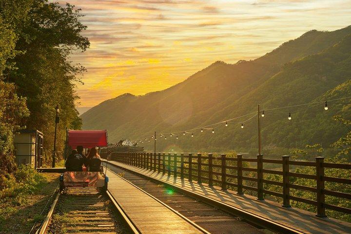 Nami Island-tur med Petite France & Italian Village og Gangchon Rail Bike