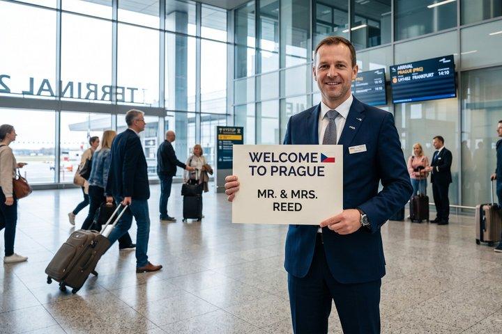 Prag : PRG Airport Privat transfer til/fra byens centrum