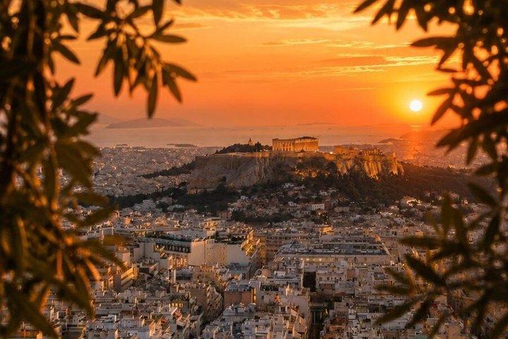 Excursión privada a Atenas con puesta de sol de Lycabettus