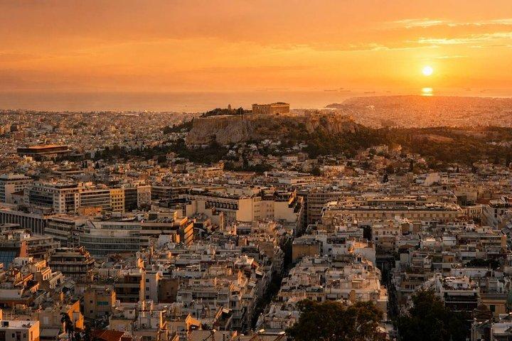 Excursión privada a Atenas con puesta de sol de Lycabettus